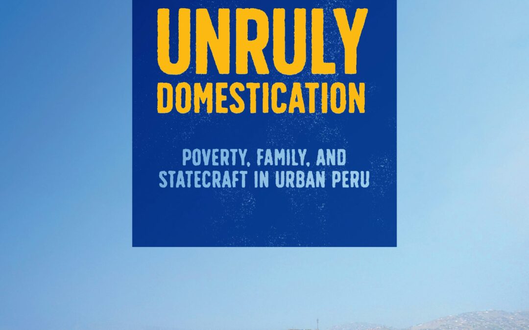 Unruly Domestication: Poverty, Family, and Statecraft in Urban Peru