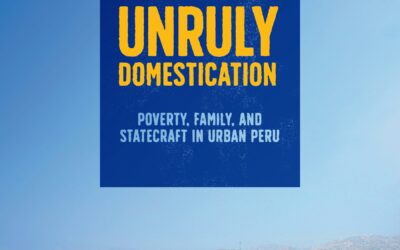 Unruly Domestication: Poverty, Family, and Statecraft in Urban Peru